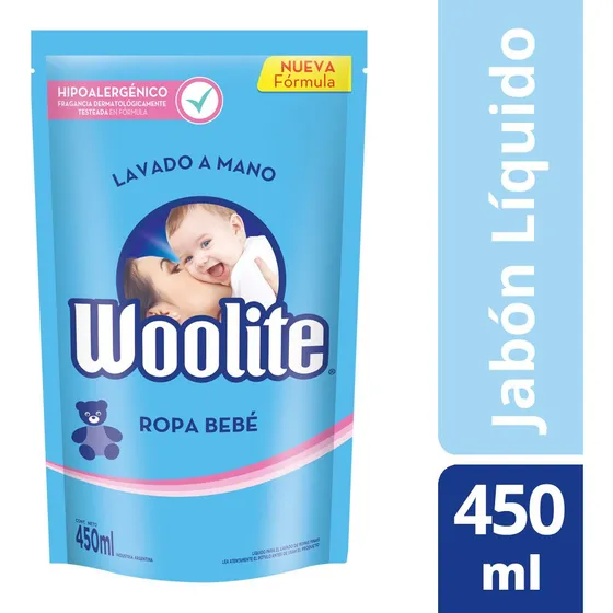 WOOLITE LAVADO A MANO BEBE X450ML